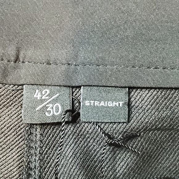 Public Rec Mens NWT Size 42X30 Workday Pants Straight Leg Black - Picture 9 of 10